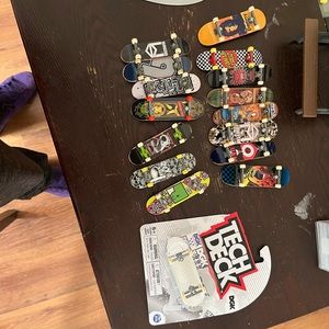 Lots of rare old tech decks and full ramps set ready for there new home!